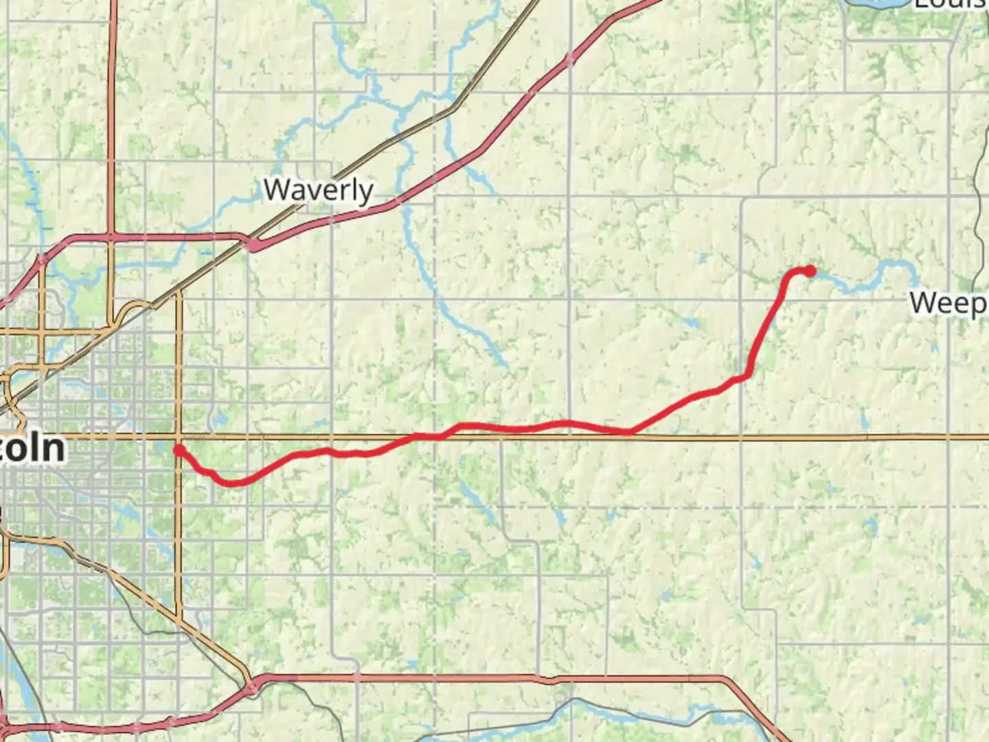 An image depicting the trail MoPac Trail and its surrounding area.