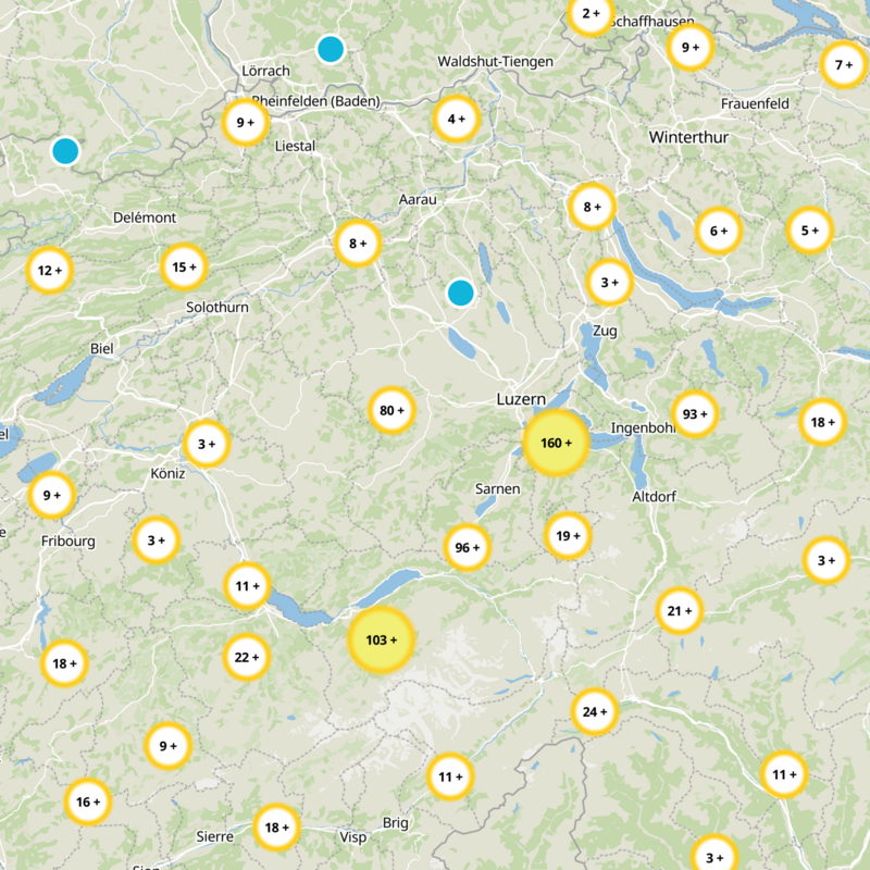 Finsterwald b. Entlebuch Static Map