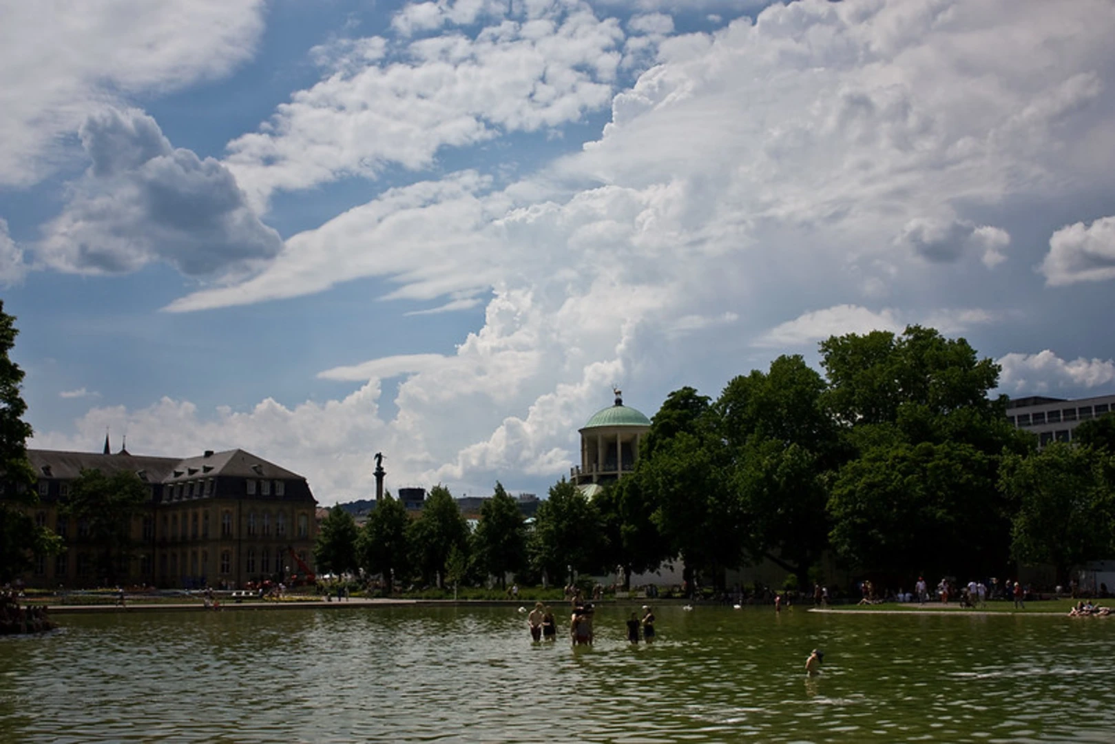 An image depicting the trail Eckensee via Martinusweg and Vom Schloss zum Schloessle and its surrounding area.