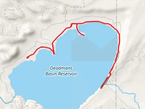 Deadmans Basin Reservoir Northern Shore Walk