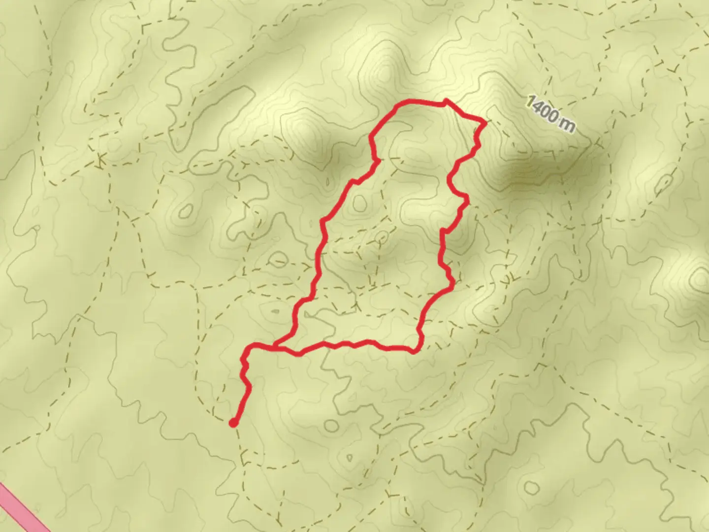 An image depicting the trail Dona Ana Arch Trail and its surrounding area.