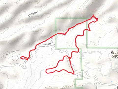 Grand View Loop Trail from Fresnal Canyon Road