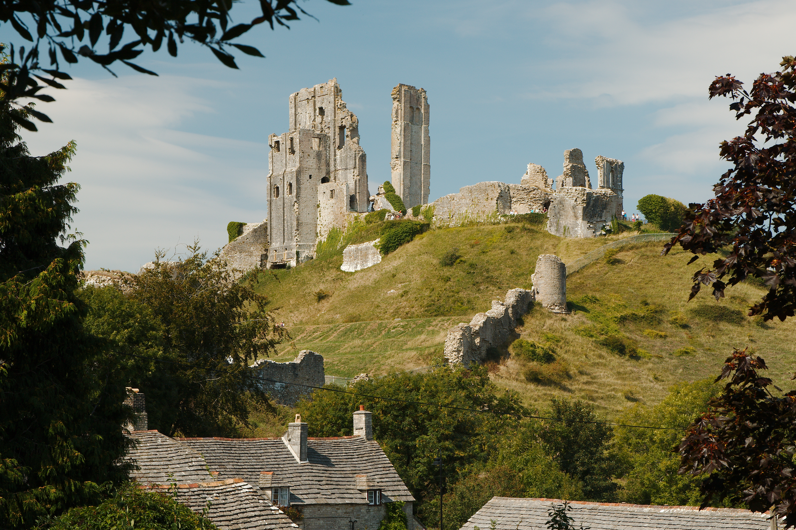 An image depicting the trail Swanage Coastal Park - Corfe Castle Walk and its surrounding area.
