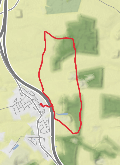 Leeds Running mobile static map