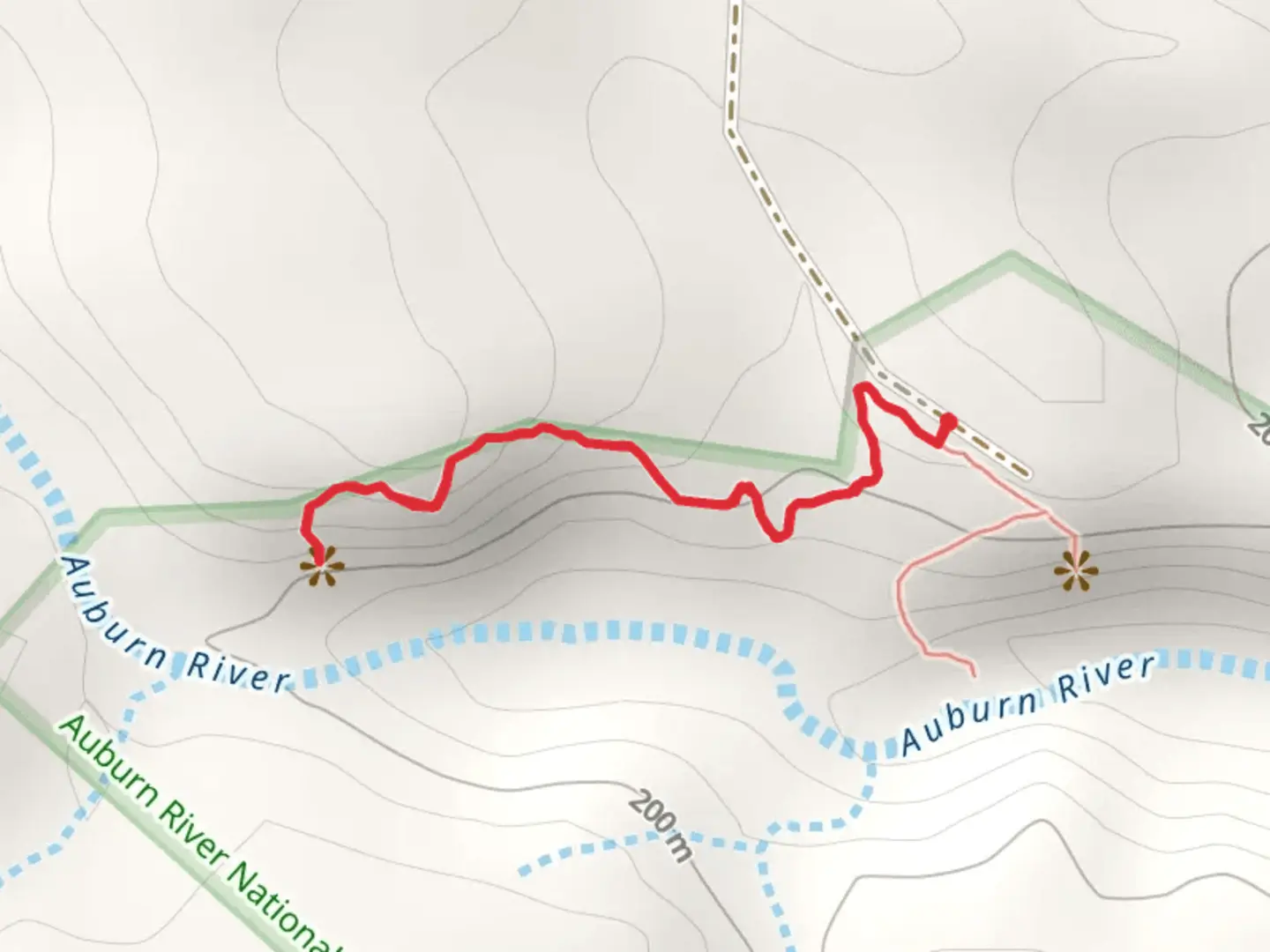 An image depicting the trail Gorge Top Walk and its surrounding area.