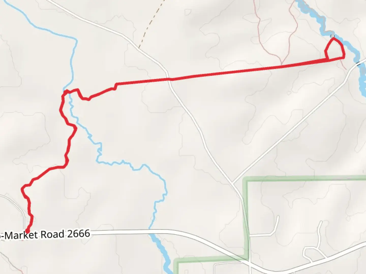 An image depicting the trail Lone Star Hiking Trail and Pine Trail and its surrounding area.