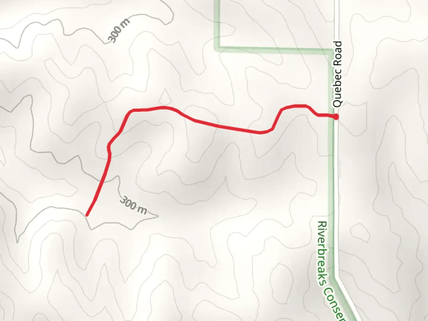 An image depicting the trail Mowed Trail and its surrounding area.