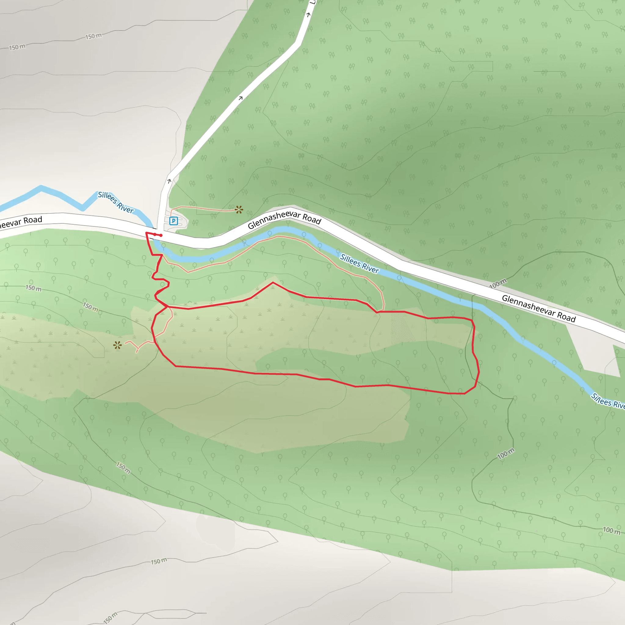 Correl Glen mobile static map