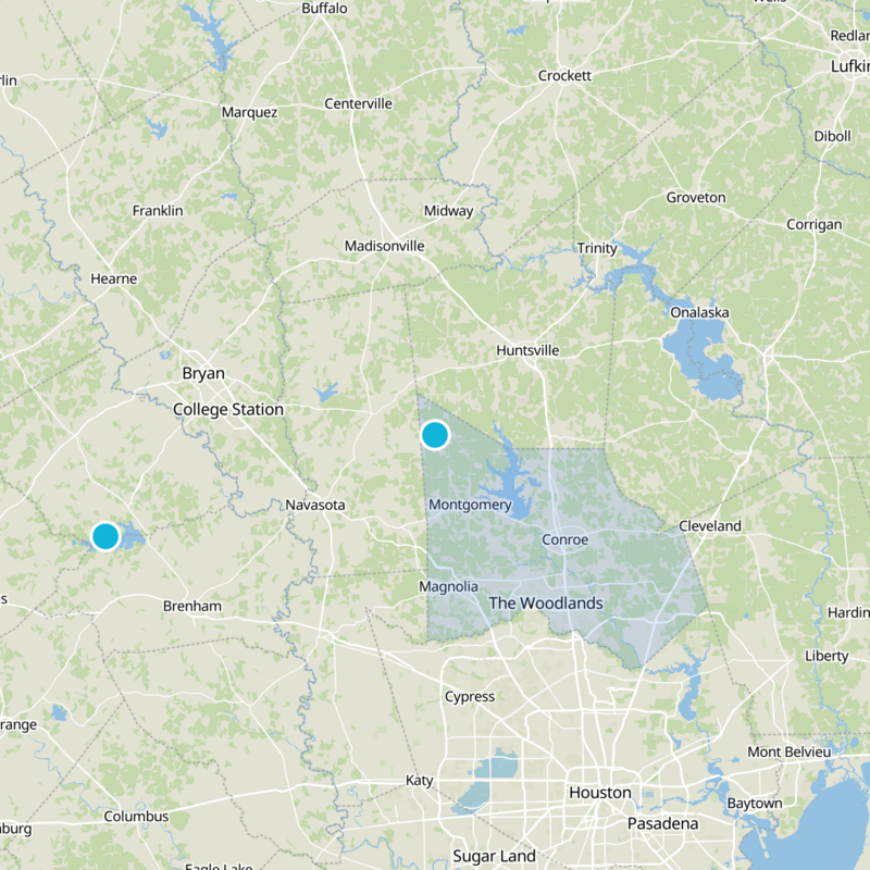 Montgomery County Static Map