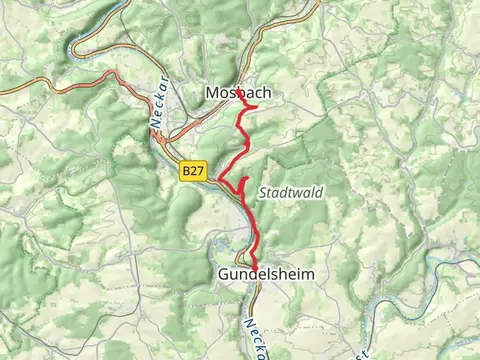 Mosbach to Horneck Castle Walk