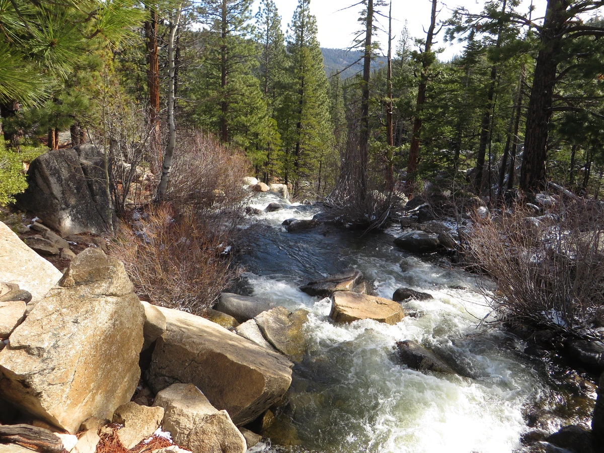 Grover Hot Springs - Sawmill Creek Trail