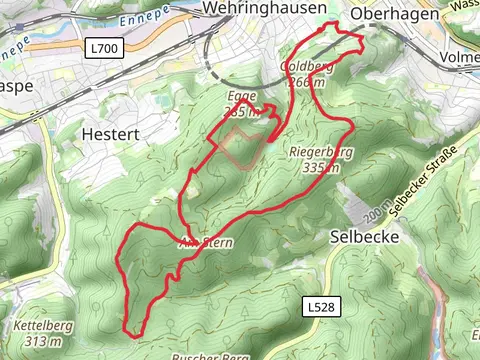 Bismarckturm, Kaiser Friedrich Turm, and Eugen-Richter-Turm Loop via 3 Turme WEG