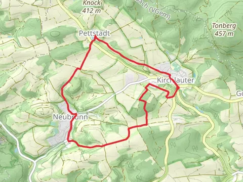 Lauftour and Schmetterling and Fuchs