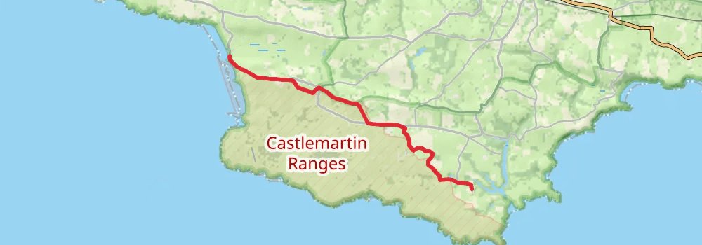 Pembrokeshire Coast Path 6-Day Gentle Tour (Hillwalk Tours) stage 3 Map