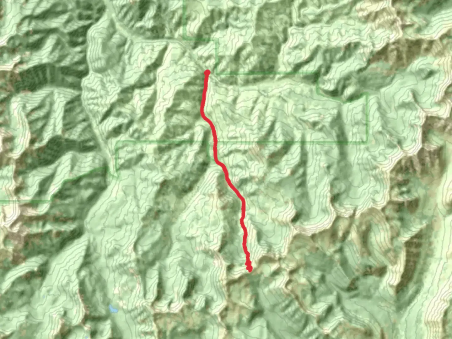 An image depicting the trail Wallace Pass Trail and its surrounding area.
