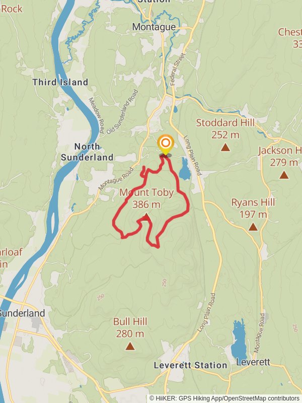 Sugar Farms Trail and Mount Toby Loop Trail