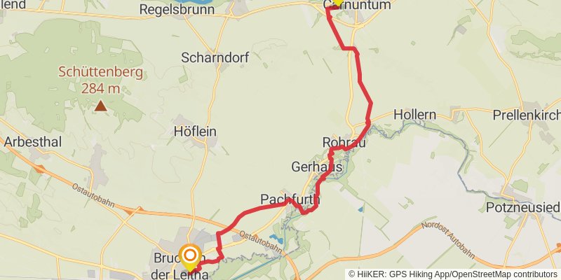 Sultans Trail stage 4 Map