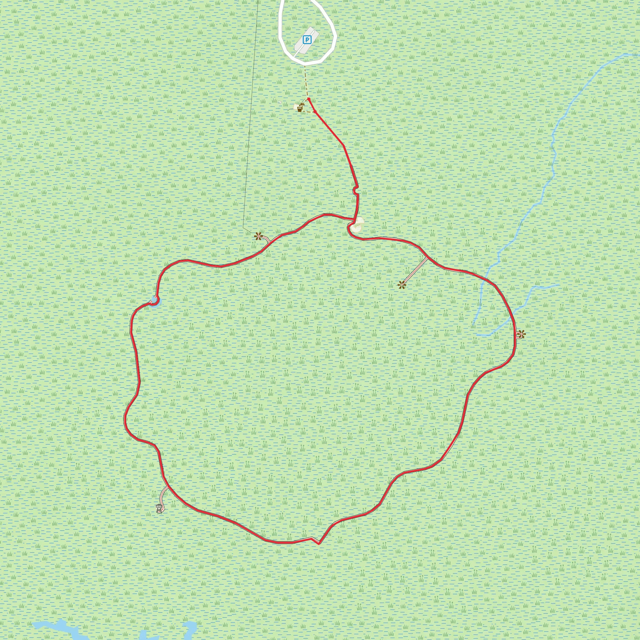Great Salt Lake Shorelands Preserve Loop mobile static map