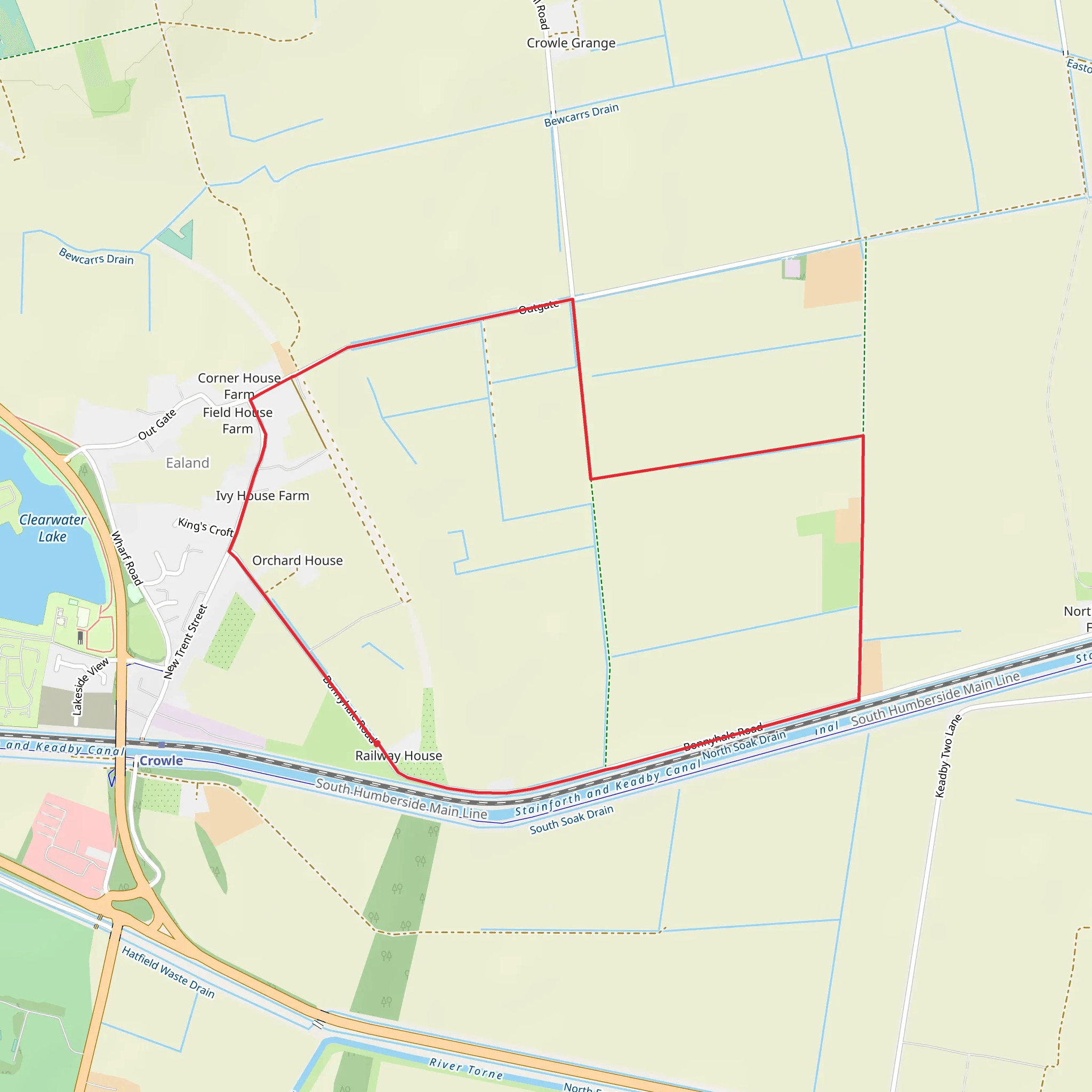 Ealand Loop mobile static map