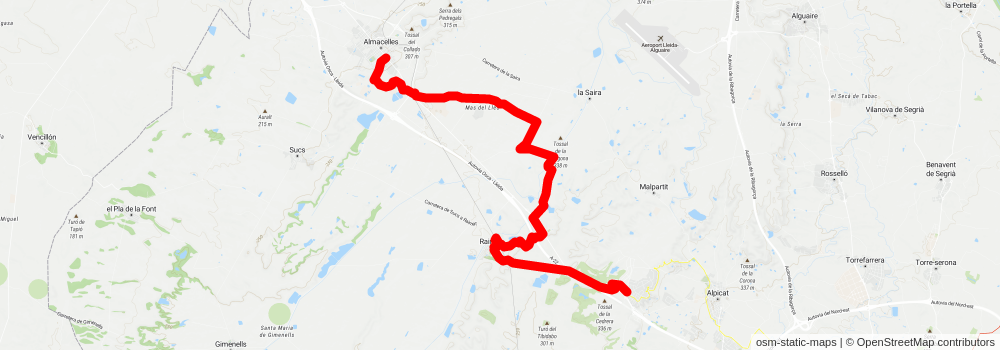 Pla de West PR C 225 stage 2 Map