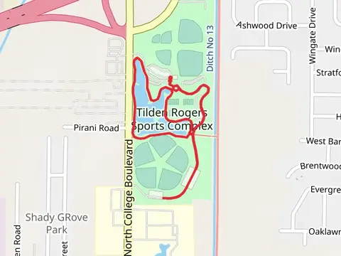 Tilden Rogers Sports Complex Loop
