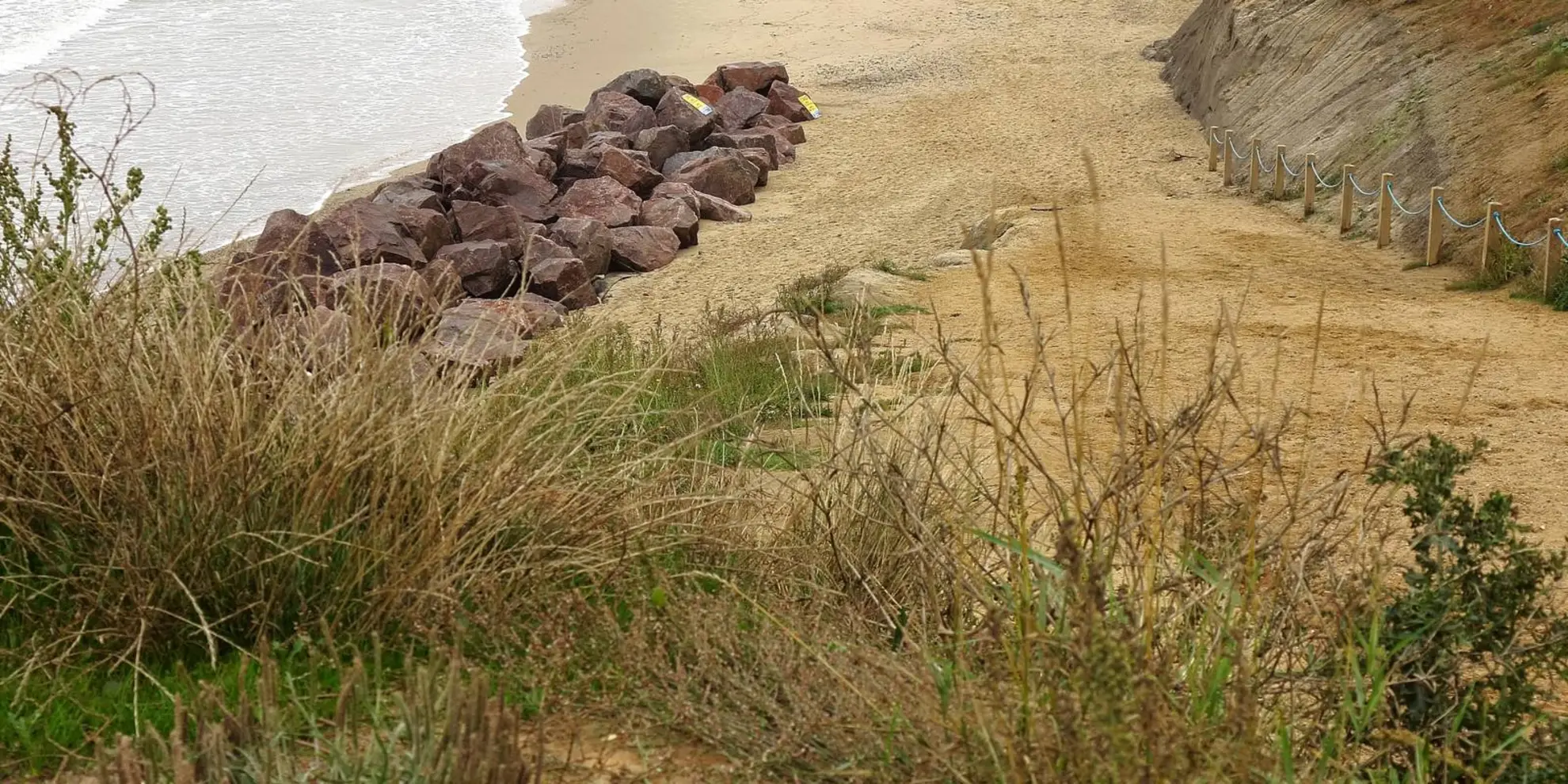 An image depicting the trail Snettisham Beach RSPB reserve from Shepherd's Port and its surrounding area.