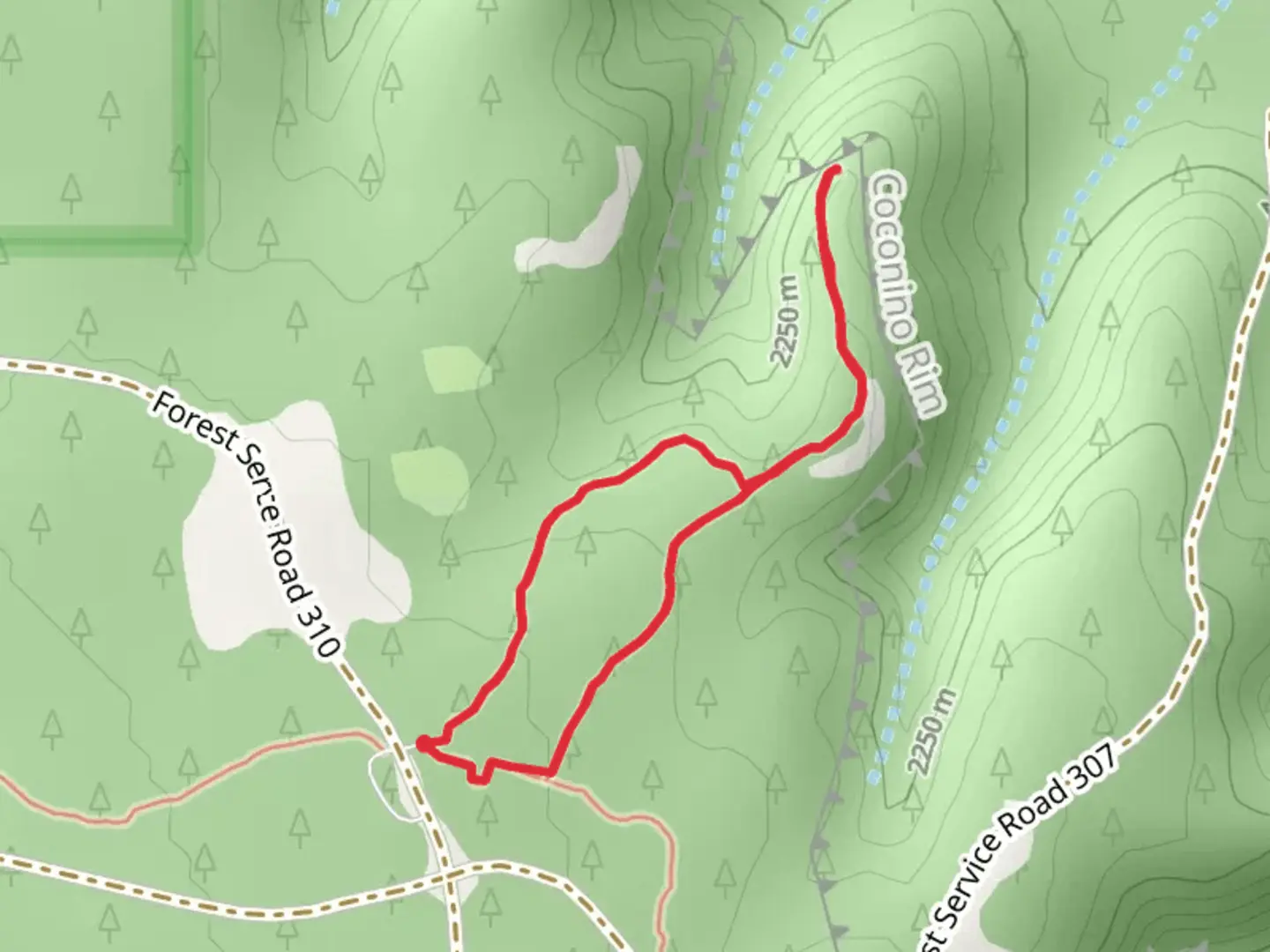 An image depicting the trail Vishnu Overlook Loop Trail and its surrounding area.