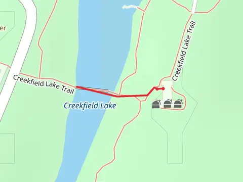 Creekfiekd Lake Short Trail