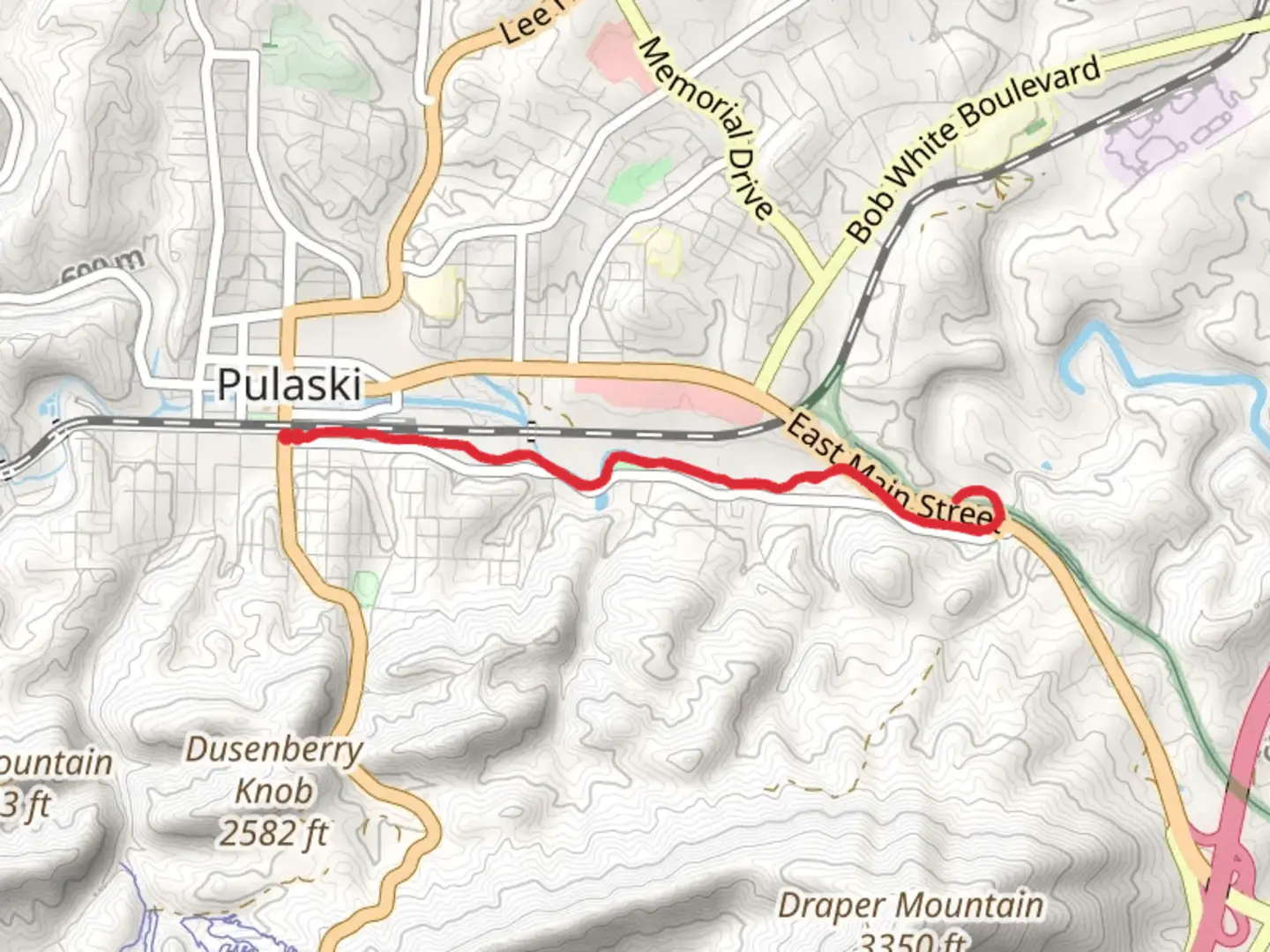 An image depicting the trail Peak Creek Trail and its surrounding area.
