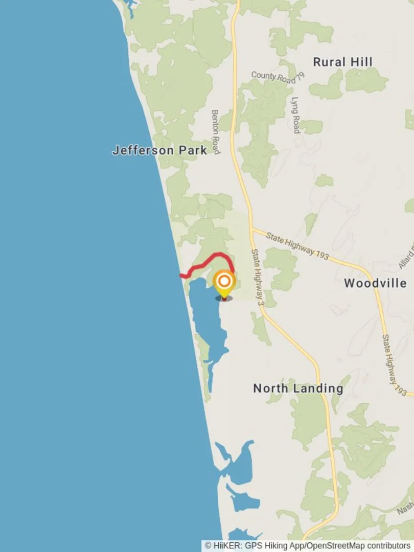 An image depicting the trail Lakeview Pond North Trail and its surrounding area.