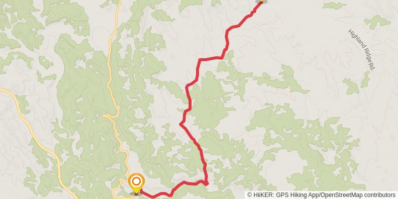 Centennial Trail - South Dakota stage 11 Map