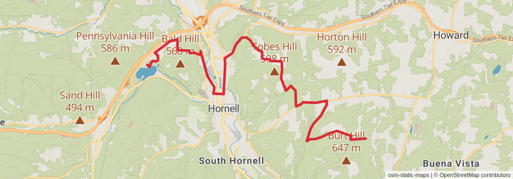 American Perimeter Trail - Northern Appalachian Primary stage 40 Map