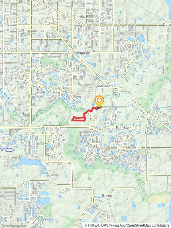 Fish Hawk Preserve Trail - North Loop