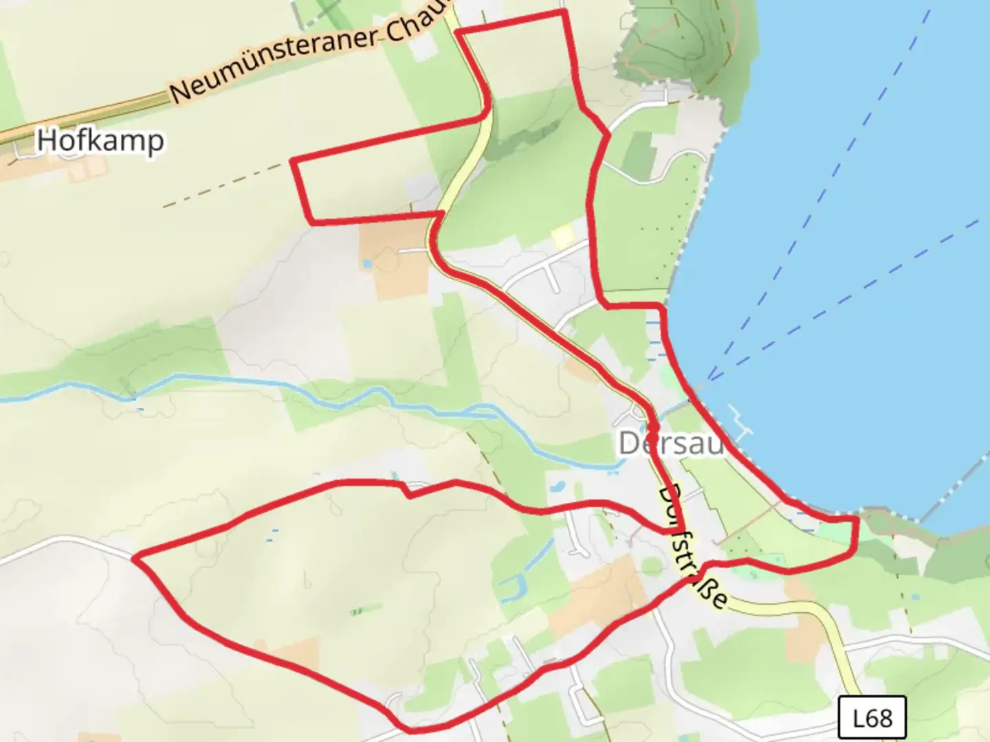 An image depicting the trail Wanderweg D1 and its surrounding area.
