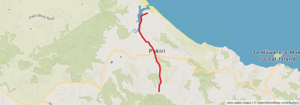 Te Araroa Trail stage 26 Map