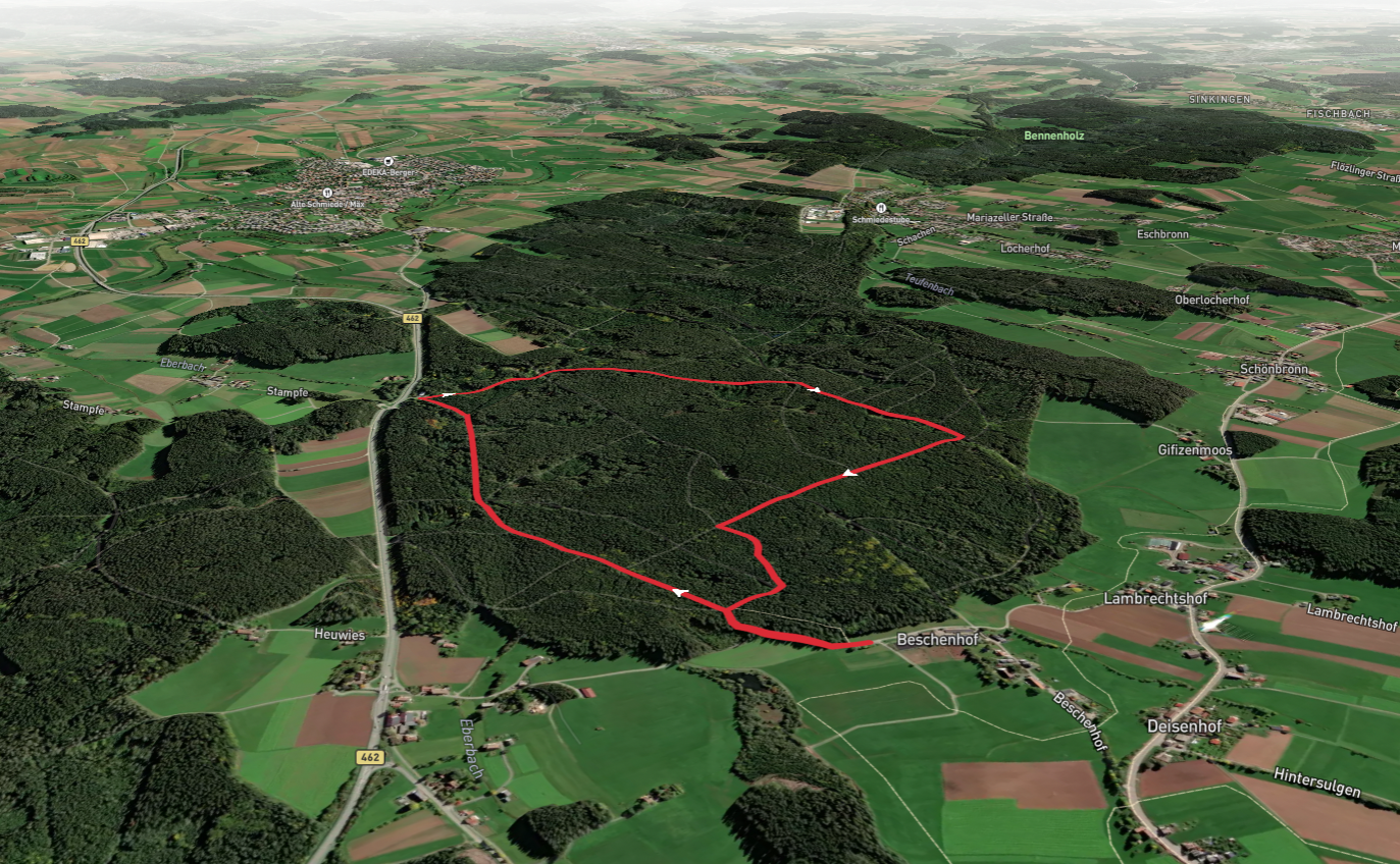 Kaltbrunnenbach Loop from Beschenhof