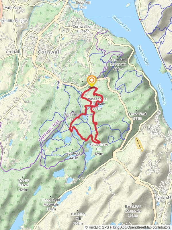 Whitehorse Mountain, Rattlesnake Hill and Aleck Reservoir Loop