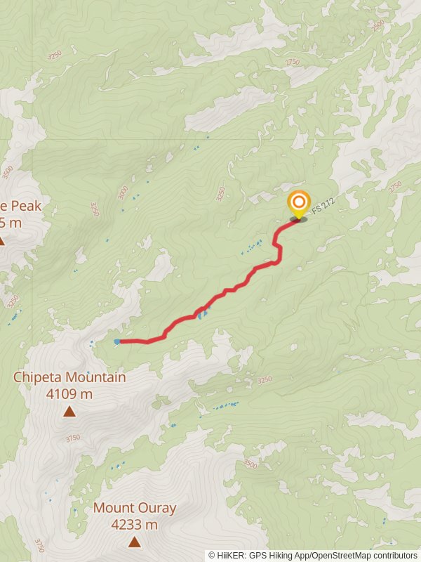 Pass Creek Lake via Pass Creek Trail