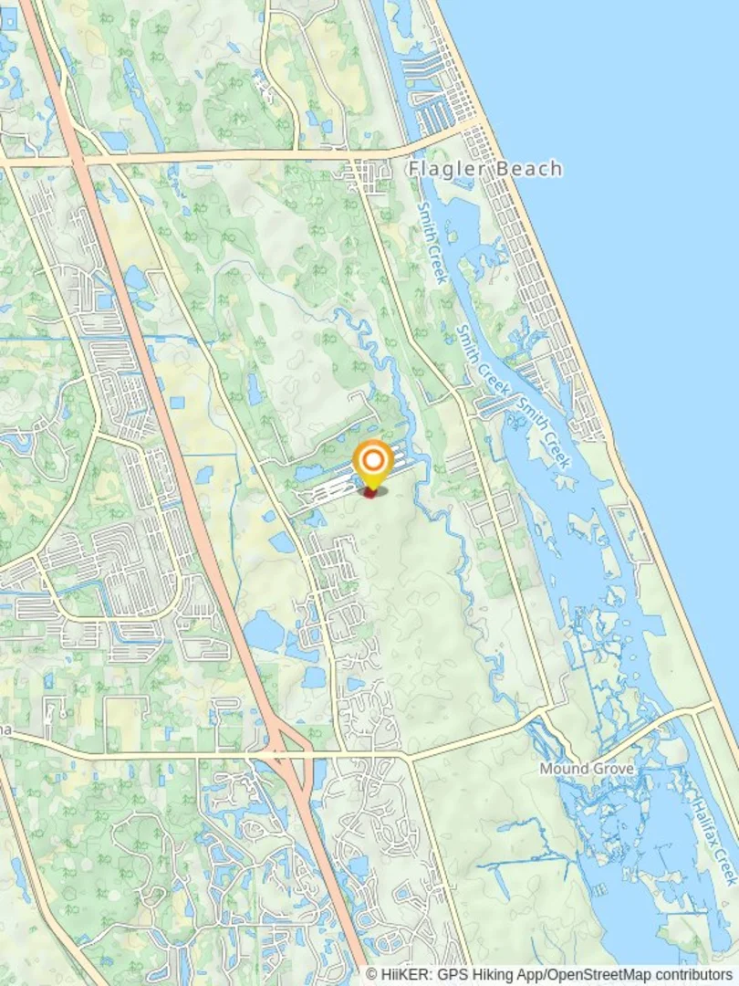 An image depicting the trail Bulow Plantation Ruins Historic Site Loop and its surrounding area.