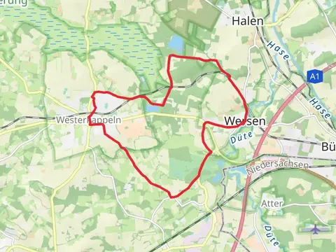 Wersen to Westerkappeln Loop