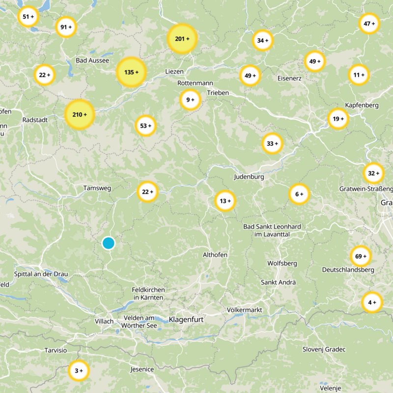 Bezirk Murau Static Map