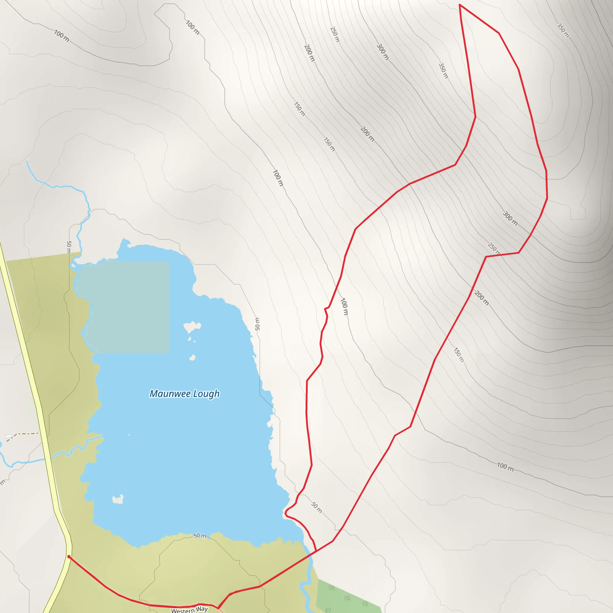 Lackavrea mobile static map