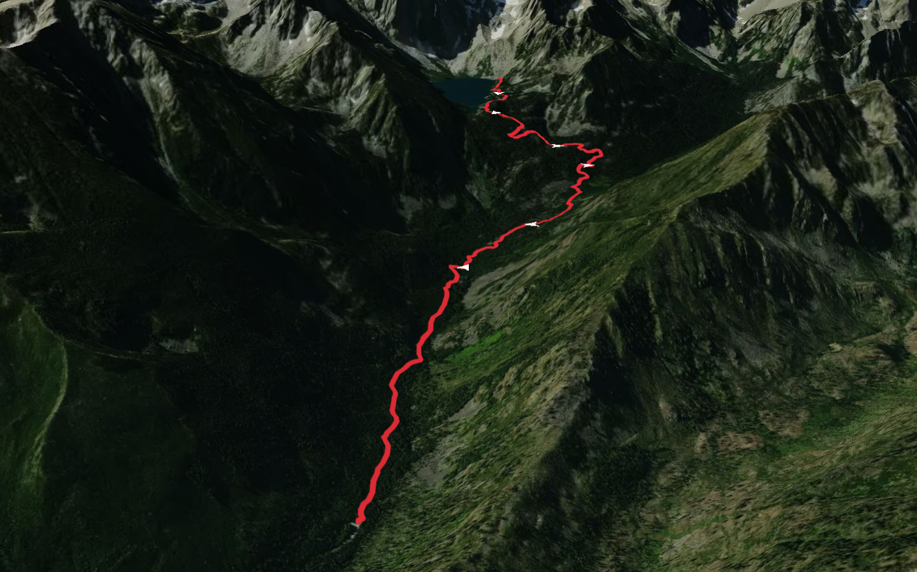 Colchuck Lake via Stuart Lake Trail