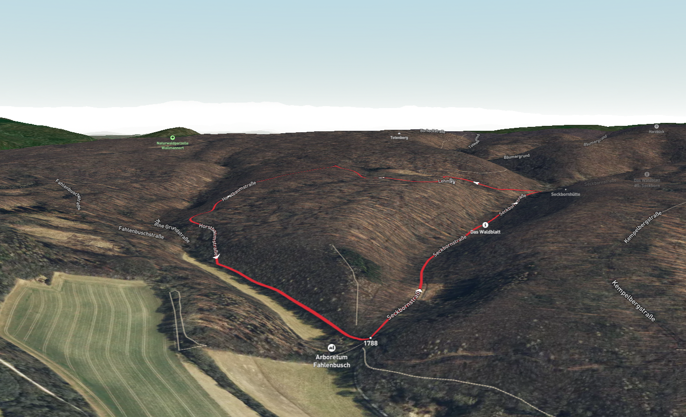 Seckbornstraße, Lehmkuhle and Horstbaumstraße Loop