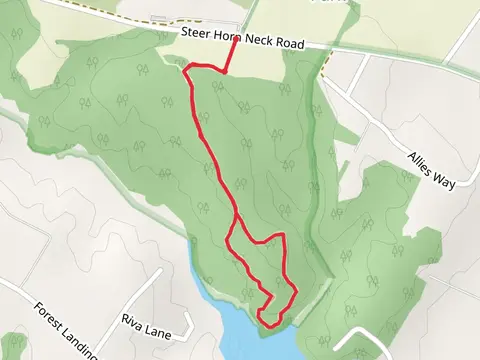 White Trail Head and White Trail Loop