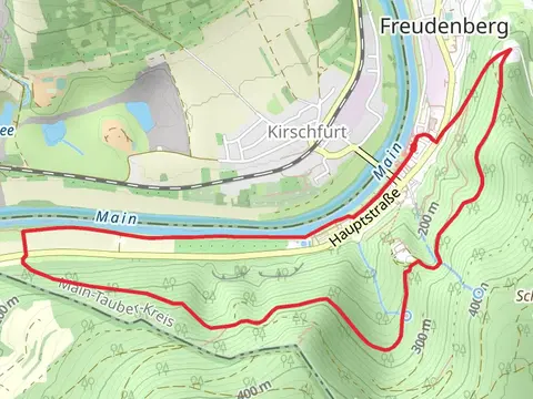 Main via Liebliches Taubertal and Mautersbrunnen Weg