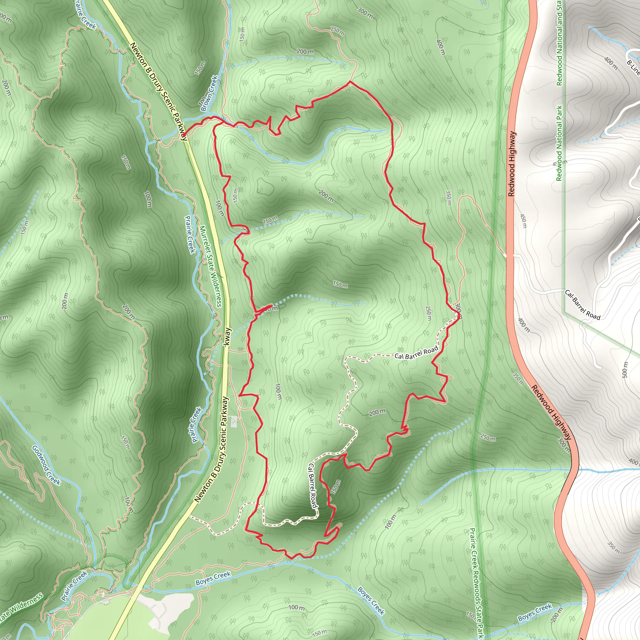 Rhododendron - Foothill Loop Trail mobile static map