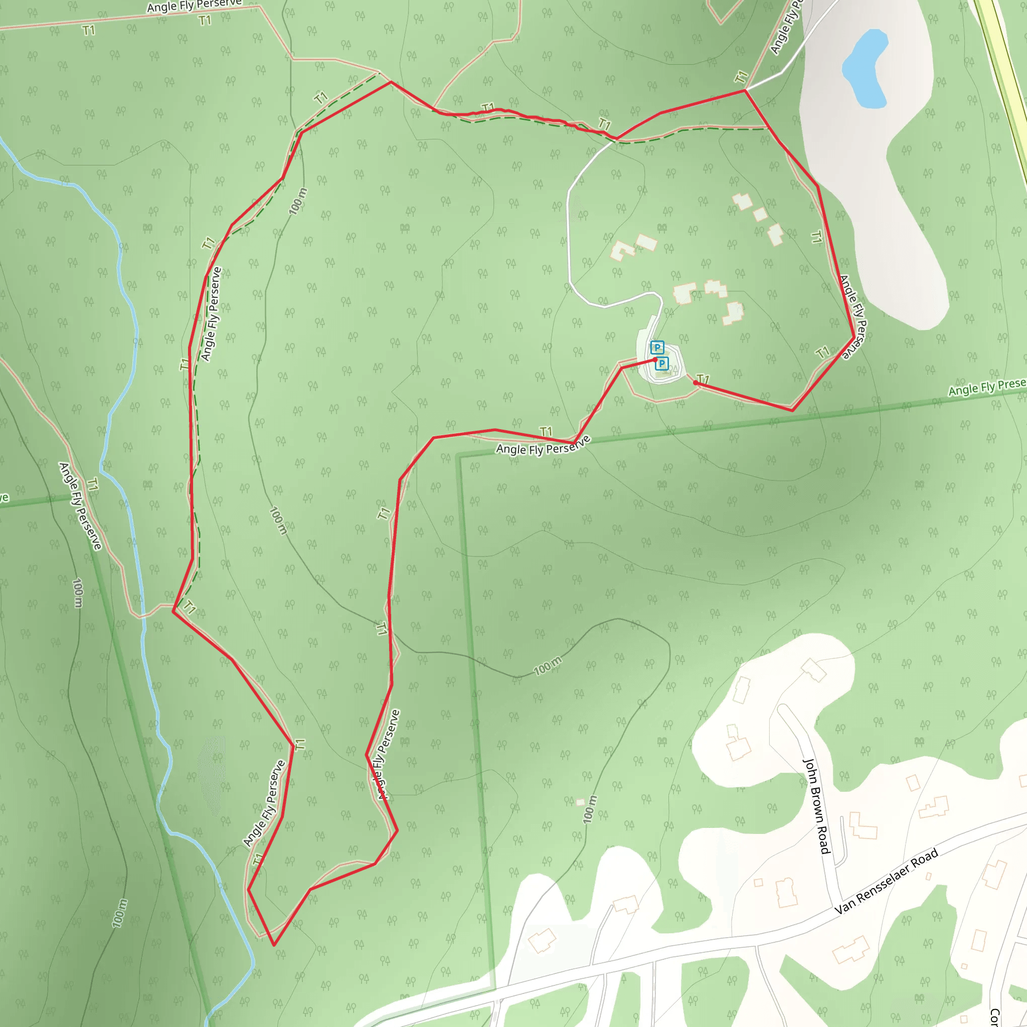 Angle Fly Preserve Loop mobile static map