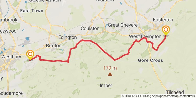 Wessex Ridgeway stage 3 Map