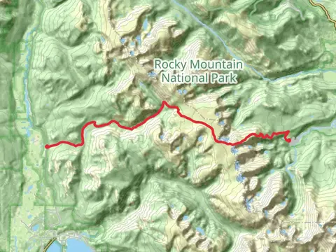 Tonahutu Creek-Flattop Junction